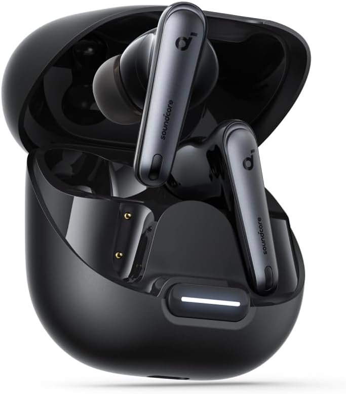 Anker Soundcore Liberty 4 NC budget wireless earbuds with compact charging case