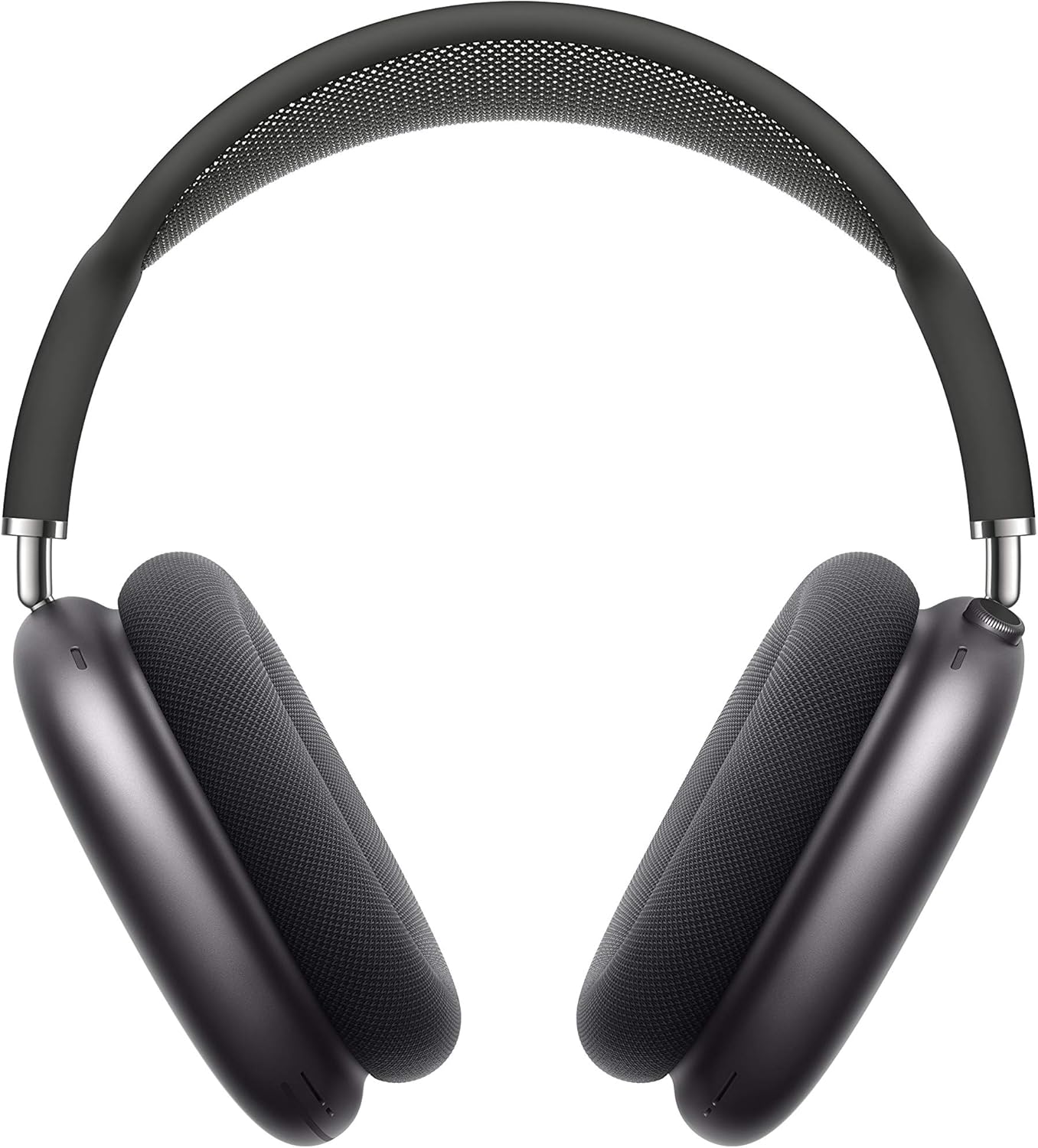 Apple AirPods Max premium wireless headphones in space gray with aluminum ear cups